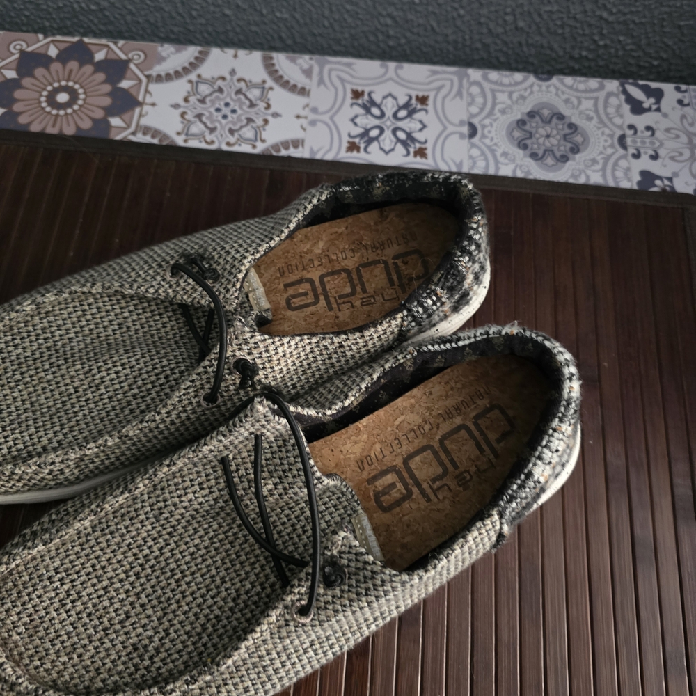Heydude Women's Shoes in Brown and Tan - Picture 2 of 3